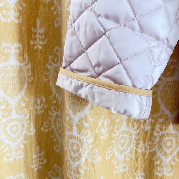 Y2K Esprit Quilted Jacket M Color Block Puffer Packable Ski Resort Cruise - Picture 7 of 12